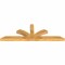 Ekena Millwork Richland Rough Sawn Timber Gable Bracket, Western Red Cedar, 72"W x 24"H x 4"D x 4"F, 8/12 Pitch GBW072X24X0404RIC00RWR - alternate 2